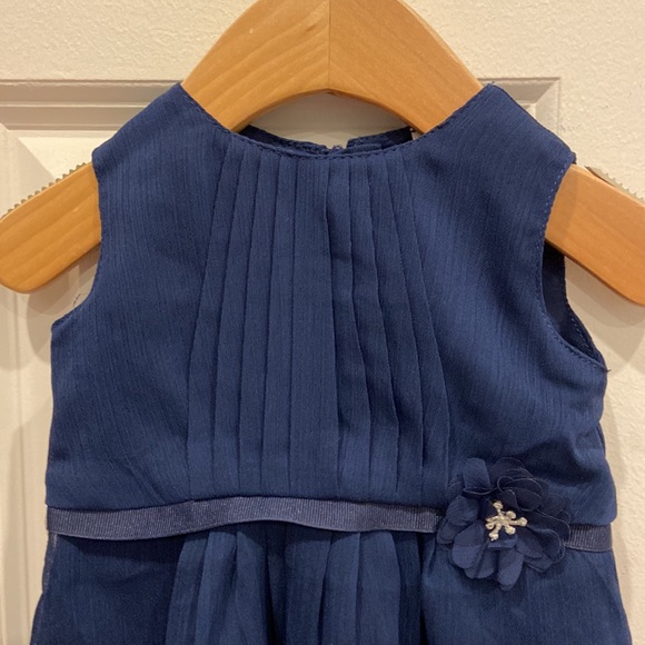 Carter’s Navy Blue Sleeveless Lightweight Dress - Picture 2 of 5